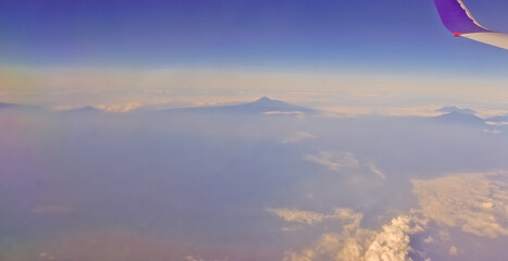 view from the sky volcano