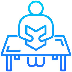 Obraz premium Reading Icon
