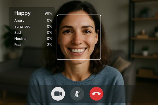 AI-Powered Video Call: Emotion Detection in Action