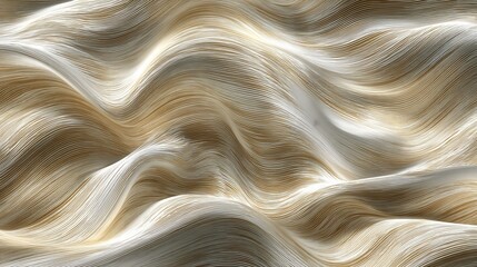 Obraz premium A woven fabric with a pattern designed to look like a wave