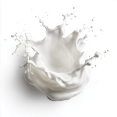 Milk Splash - A Delicious Dairy Treat , isolated on white background png
