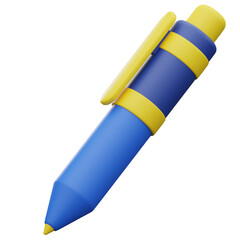 3D Ballpoint Pen Icon