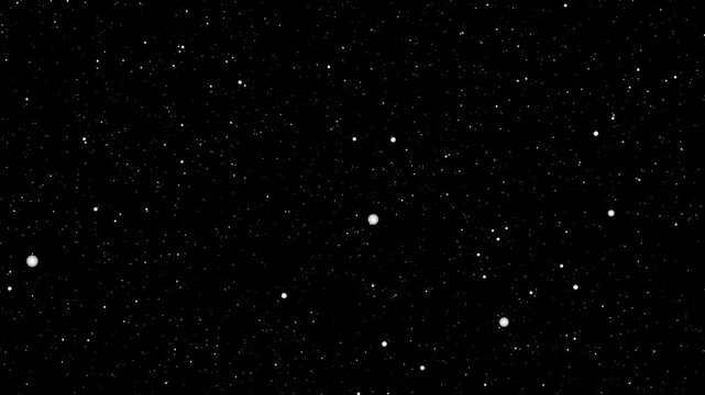 Twinkling Starfield - Night Sky Motion Animation Loop  particles motion