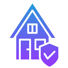 Fototapeta premium integration architecture glyph gradient icon