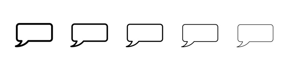 Naklejka premium Pop up icon flat illustration set logo