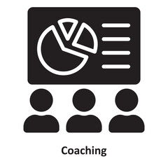 Coaching Vector Icon which can easily modify or edit