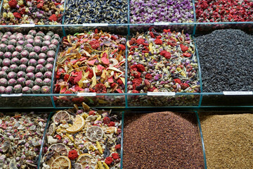 aromatic tea at the grand bazaar in istanbul