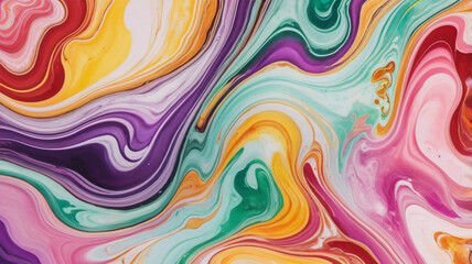 Obraz premium Marble acrylic seamless pattern, water texture, watercolor marble background. 