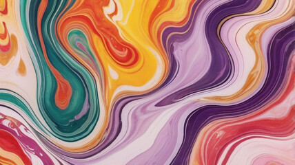 Obraz premium Marble acrylic seamless pattern, water texture, watercolor marble background. 