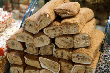 tasty turkish delights at the grand bazaar in istanbul