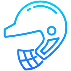 Batting Helmet Icon