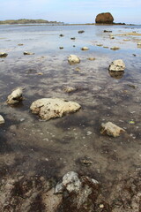 Kuta Mandalika beach, Lombok island, West Nusa Tenggara, Indonesia.