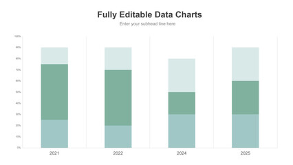 Editable Data Charts for Business Analysis and Financial Reporting