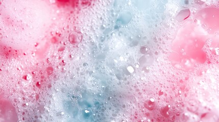 Fototapeta premium An abstract image showcasing colorful soap bubbles against a dynamic background full of swirls and textures creates an eye-catching visual representation of joy and creativity.