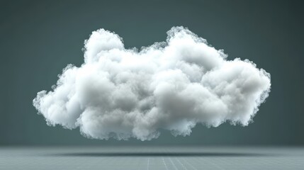 4K isolated cloud on transparent background loop, green screen timelapse, ready for compositing