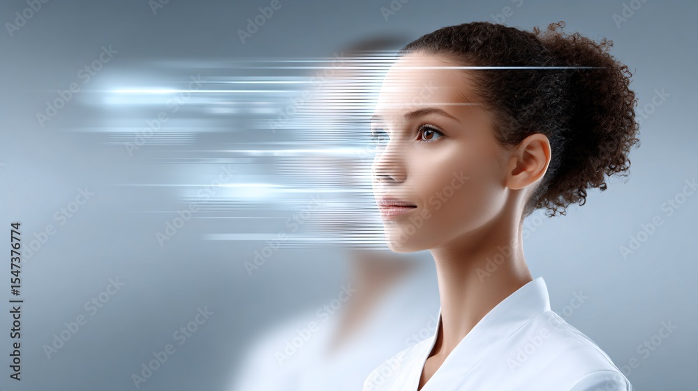 Poster the fusion of generative ai with ai intelligence captured in a documentary photography style, showca