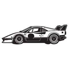 Obraz premium Race Car Sublimation Clipart Sport Car Design