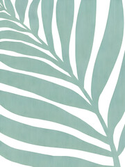 Minimalist floral line art featuring white outlined flowers over a soft green watercolor texture background. The design conveys a calm and elegant artistic feel.