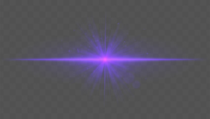 Light burst. Pink starburst with fine rays, sparkles, and radial symmetry on transparent backdrop, ideal for fantasy or magic concepts.