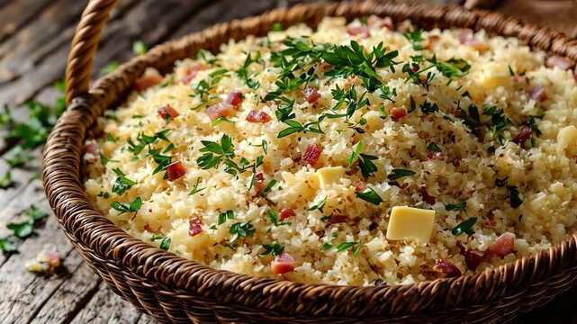 farofa food brazilian cuisine video