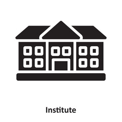 Institute Vector Icon which can easily modify or edit