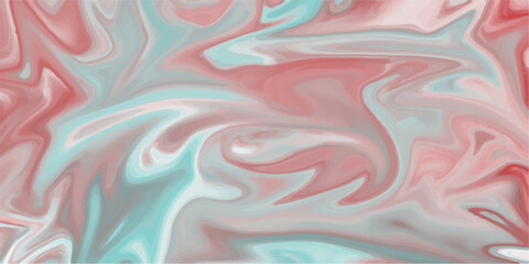 Obraz premium Abstract fluid art composition featuring dynamic swirls of green, blue, and white. Marbled. Splash of paint. Colorful liquid. Fluid motion ink water design. Trendy marble liquid paint on water.