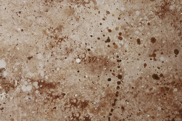 Unique textured surface with splashes of color created by a natural process