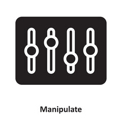 Manipulate Vector Icon which can easily modify or edit