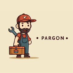 Pargon Services Logo design