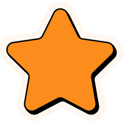 Retro Sticker Element