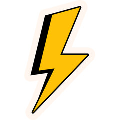 Retro Sticker Element