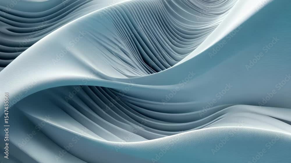 Poster dynamic wave patterns create a futuristic feel in seamless design inspired by nature, futuristic bac