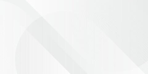 Modern simple white geometric design.