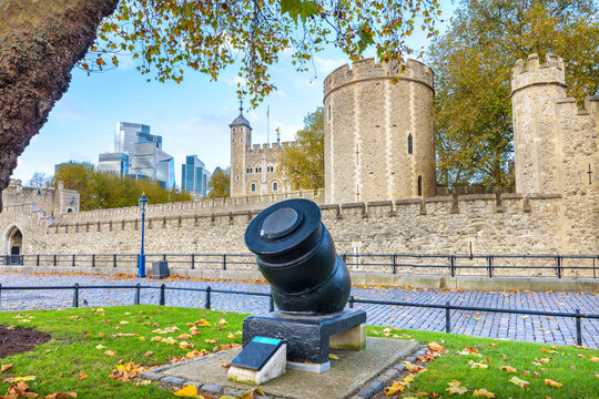 Tower of London view. London, England