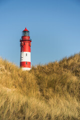 Amrum Lighthouse, North Frisian Islands, North Sea, Schleswig-Holstein, Germany