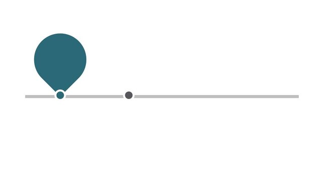 Minimal 4-step animated infographic with smooth transitions, clean icons, and bold titles. Ideal for business strategy, workflow, or process presentation.