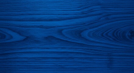 Deep Blue Wood Grain Texture: Rich, Saturated Color and Natural Wood Pattern