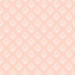 Seamless linear pattern - aesthetic whimsical illustration for wedding design, branding, printing. Stylization for the era of the twenties of the last century. Digital illustration.