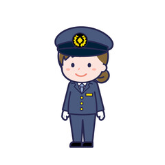 運転手／ななめ／女性 09