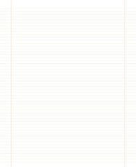 Grid paper. Abstract striped background with color horizontal lines. Geometric pattern for school, wallpaper, textures, notebook. Lined paper blank isolated on transparent background.