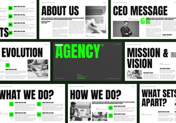 Business Agency Presentation Template