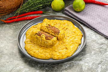 Indian cuisine - Malai kofta with gravy