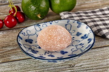 Japanese rice dessert mochi cake