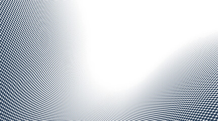 Dotted vector abstract background, light grey dots in perspective flow, dotty texture abstraction, big data technology image, cool backdrop.