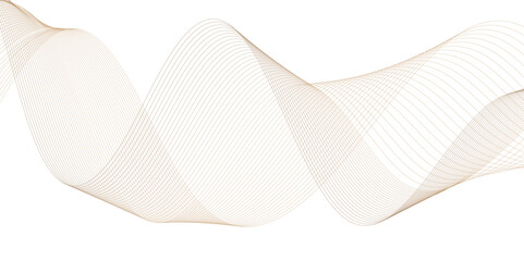 beige wave design creates  flowing and dynamic visual effect on a white background,  adding a touch of elegance and modern style