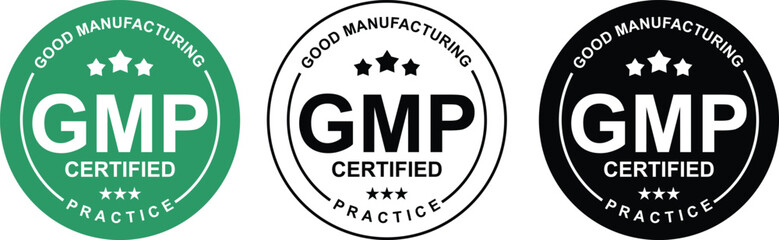 GMP (Good Manufacturing Practice) certified labels