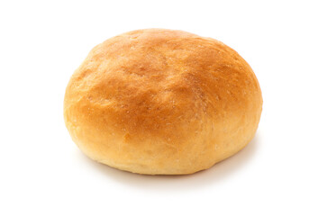 bread rolls on white background