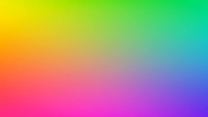 Vibrant rainbow gradient animation background in a seamless loop for modern presentations and digital content - Powered by Adobe