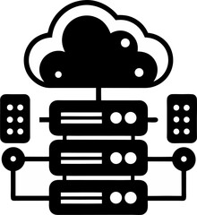 cloud computing concept illustration