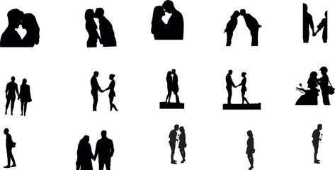 Romantic Couple Silhouettes
